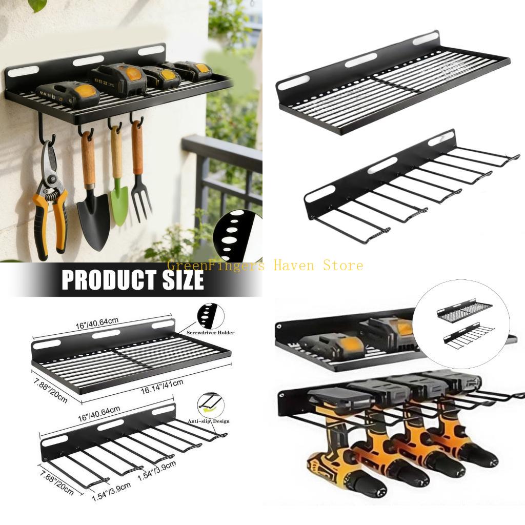 Workshop Tools Types - F68D มือเครื่องมือจัด Heavy Duty Wall ชั้นวางเจาะไขควง