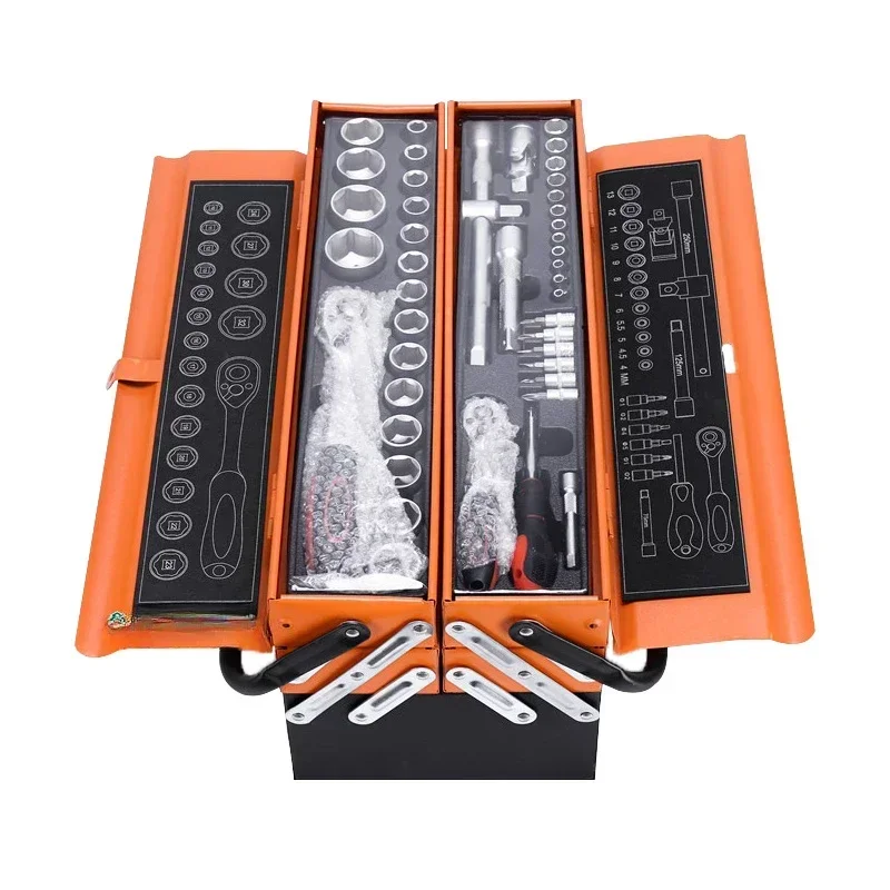Workshop Tools Price - ชุดเครื่องมือกล่องเหล็ก 3 ลิ้นชัก ประแจปลดเร็ว 72 ฟัน