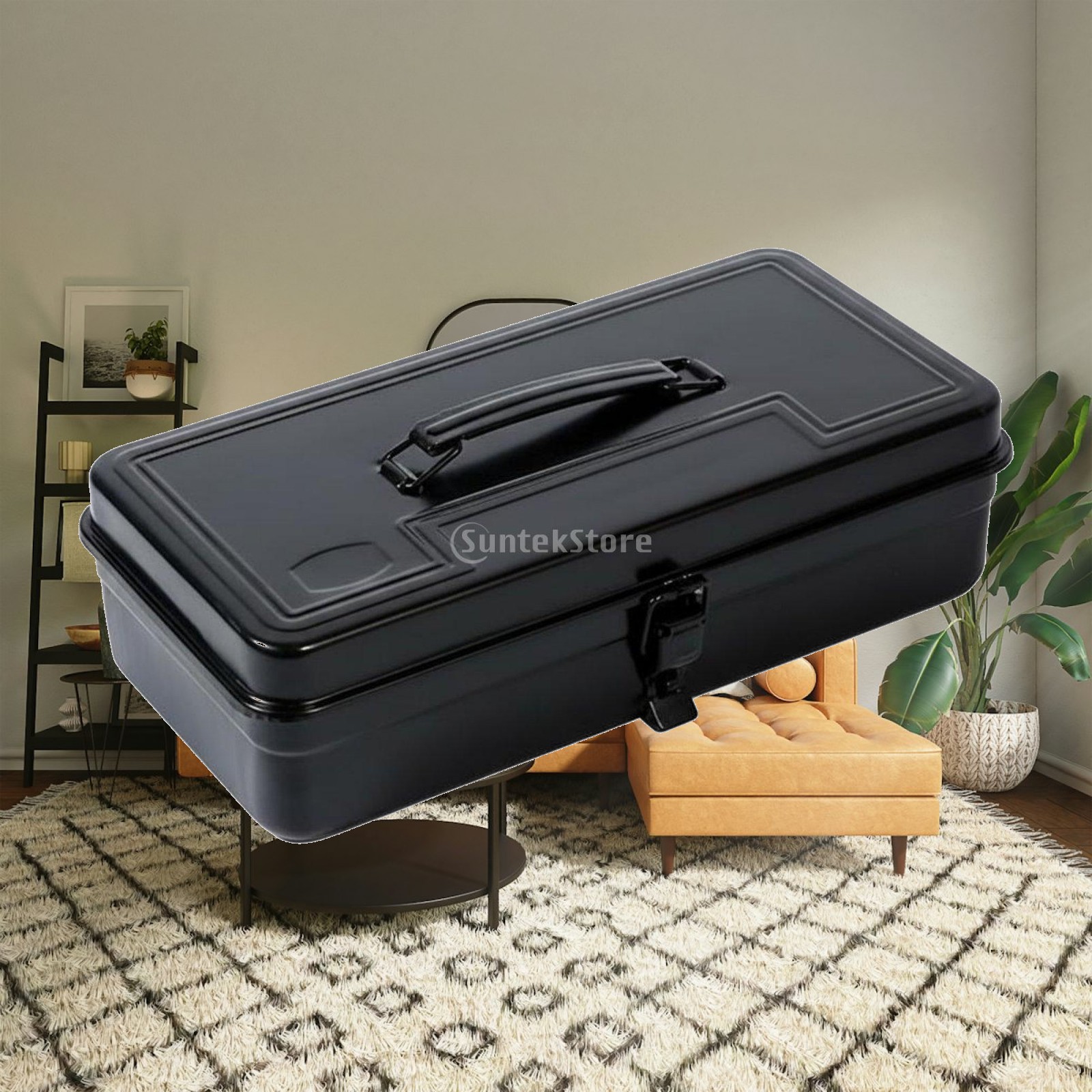 Tools For Home Workshop - กล่องเครื่องมือเหล็กหนา กล่องเก็บเครื่องมือช่างโลหะ สำหรับอุปกรณ์ในบ้าน รถยนต์ และเวิร์คช็อป