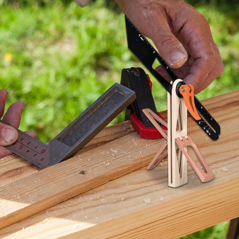 Dovetail Marking Guide - เครื่องมือวัดมุมสำหรับงานไม้ ใช้สำหรับทำรอยต่อแบบ Dovetail ซ่อมแซมงานไม้ ทำเครื่องหมาย วัดมุม