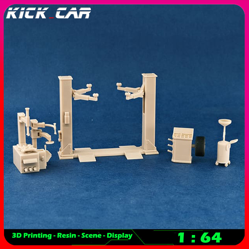 Kickcar 1/64 Workshop เครื่องจ - Workshop Tools Toy บทวิจารณ์และราคา