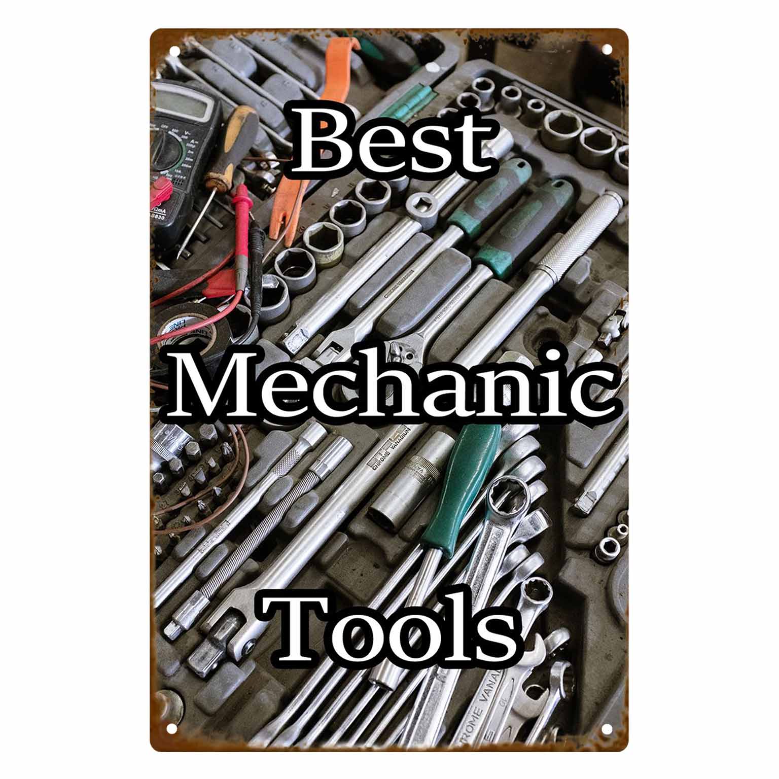 ป้ายโลหะติดผนัง 2 มิติ 1 ชิ้น  - Best Tools For Workshop บทวิจารณ์และราคา