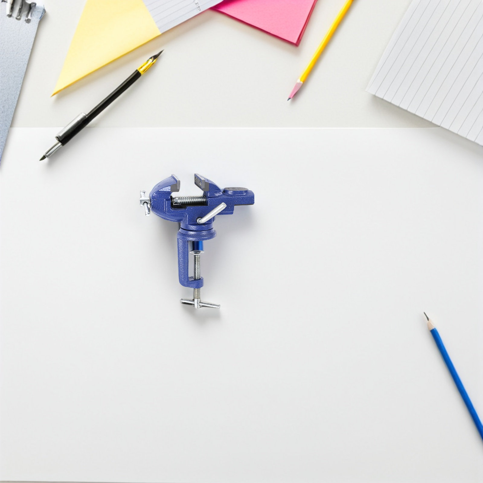 แท่นจับชิ้นงานแบบหมุนขนาด 60 ม - Bench Vise Swivel บทวิจารณ์และราคา