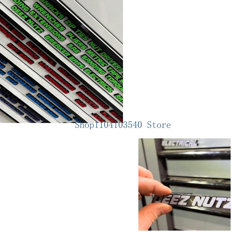 02DC โรงรถเครื่องมือ ป้ายกาว 3 - Workshop Tools And Names บทวิจารณ์และราคา