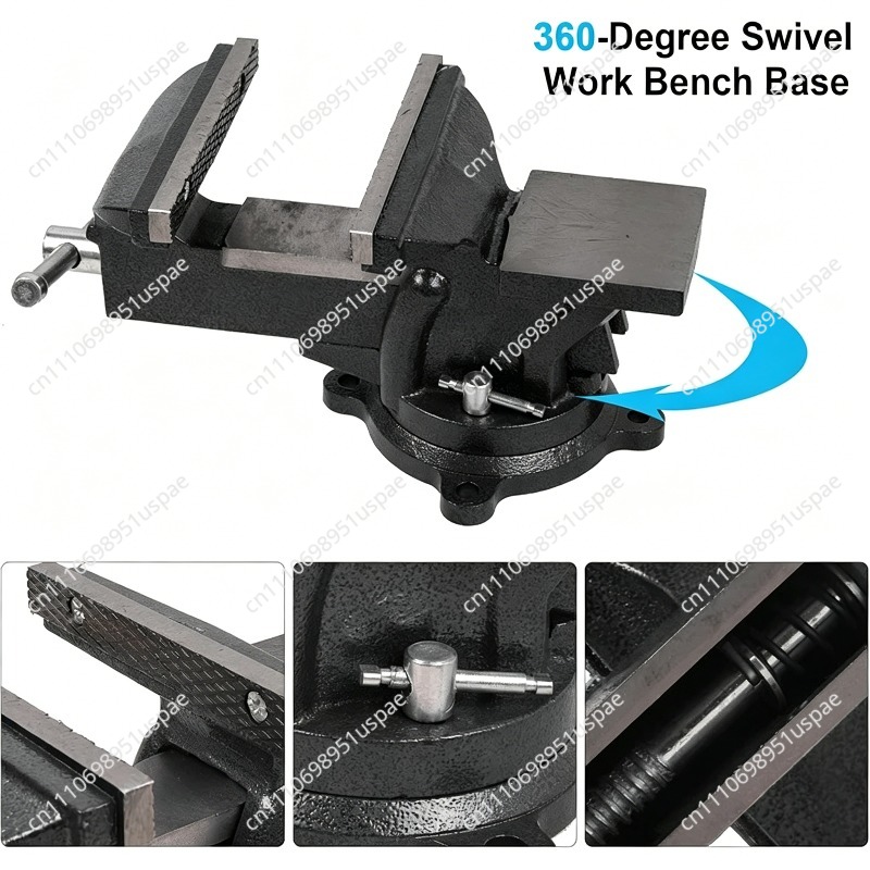 คีมจับชิ้นงานแบบหนัก 3 นิ้ว เห - Bench Vise Swivel บทวิจารณ์และราคา