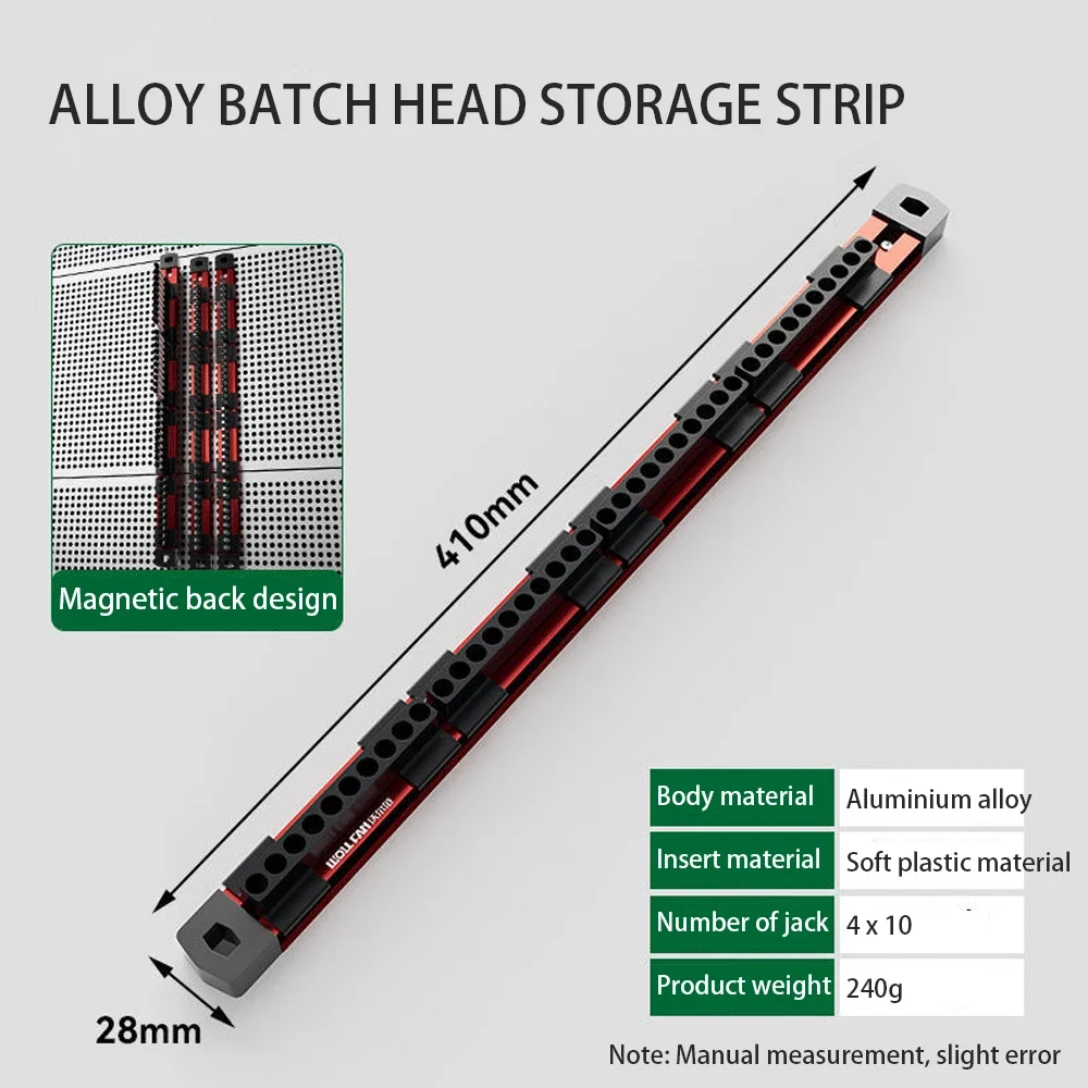 ไขควงแม่เหล็กผู้ถือ Bit Organi - Workshop Tools Organizer บทวิจารณ์และราคา