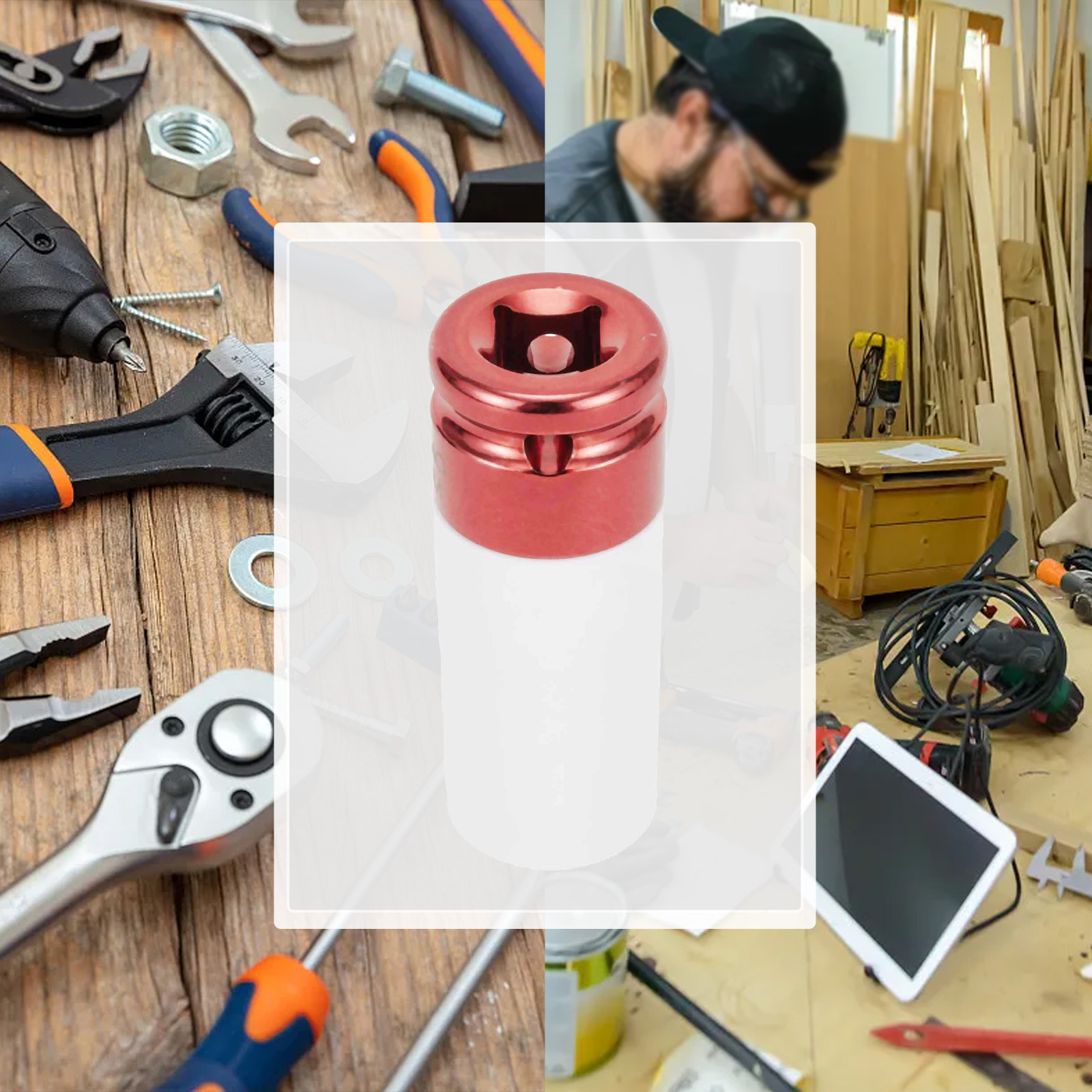 ประแจบล็อกโลหะ 1 ชิ้น ขนาด 17  - Hand Tools In Workshop บทวิจารณ์และราคา