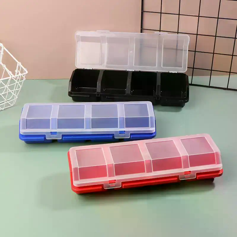 กล่องเก็บสกรูพลาสติก 4 ช่อง พร - Workshop Tools Organizer บทวิจารณ์และราคา