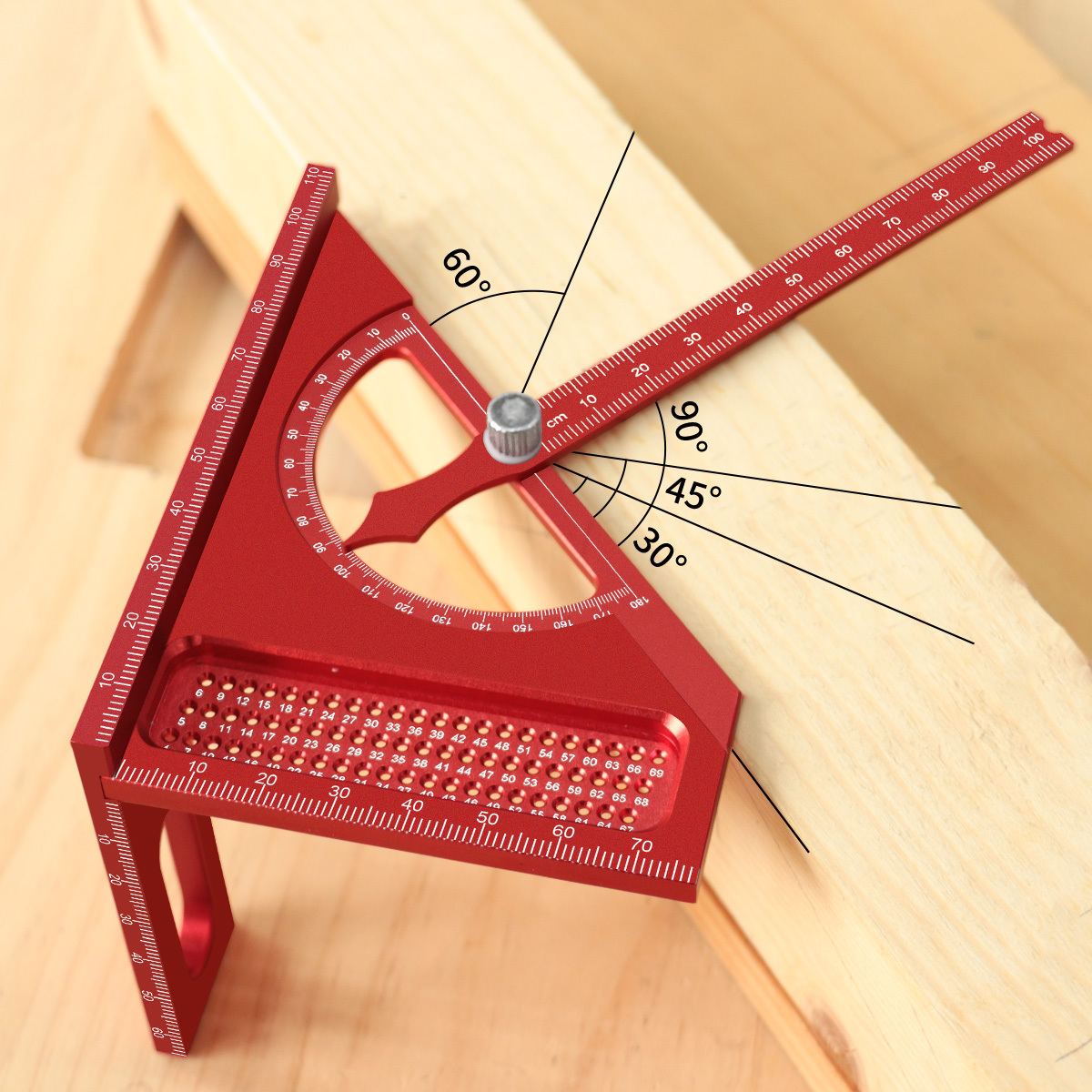 3D ปรับช่างไม้ไม้โปรแทรกเตอร์ส - Dovetail Marking Guide บทวิจารณ์และราคา