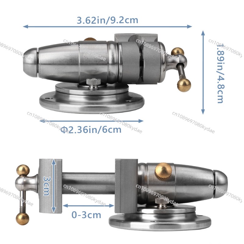 แท่นจับชิ้นงานแบบตั้งโต๊ะปรับไ - Bench Vise Swivel บทวิจารณ์และราคา