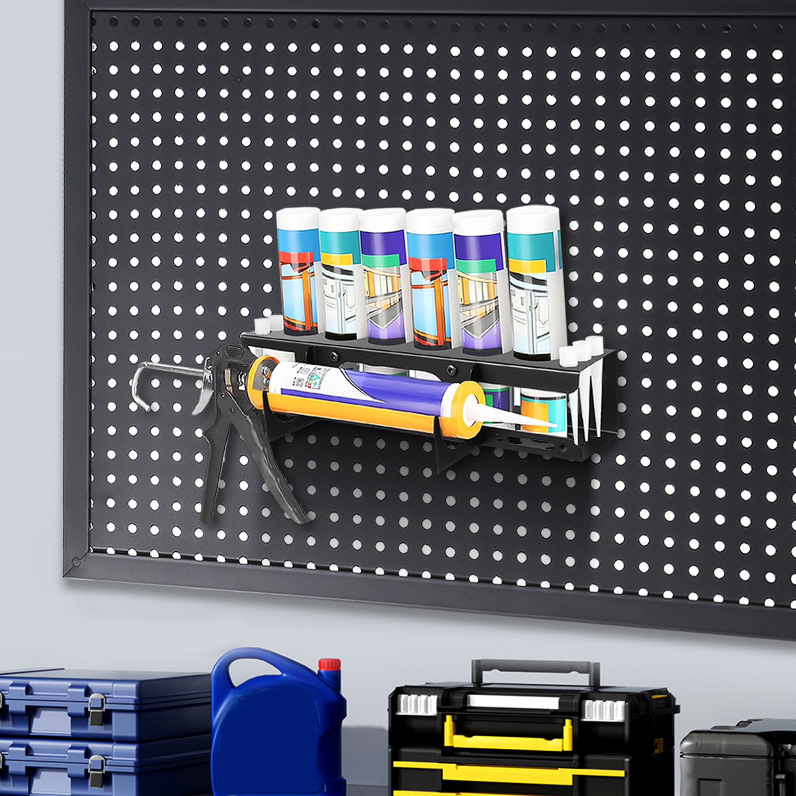 ชั้นวางเครื่องมือติดผนังแบบแข็ - Workshop Tools Organizer บทวิจารณ์และราคา