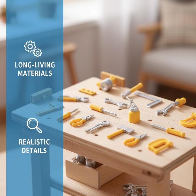 ชุดเครื่องมือจิ๋วสำหรับบ้านตุ๊ - Workshop Tools Toy บทวิจารณ์และราคา